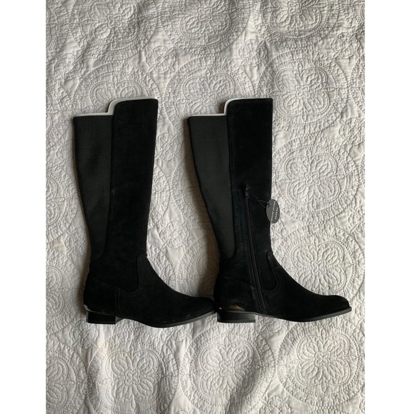 Alfani Shoes - Alfani Cabbie Boots Black